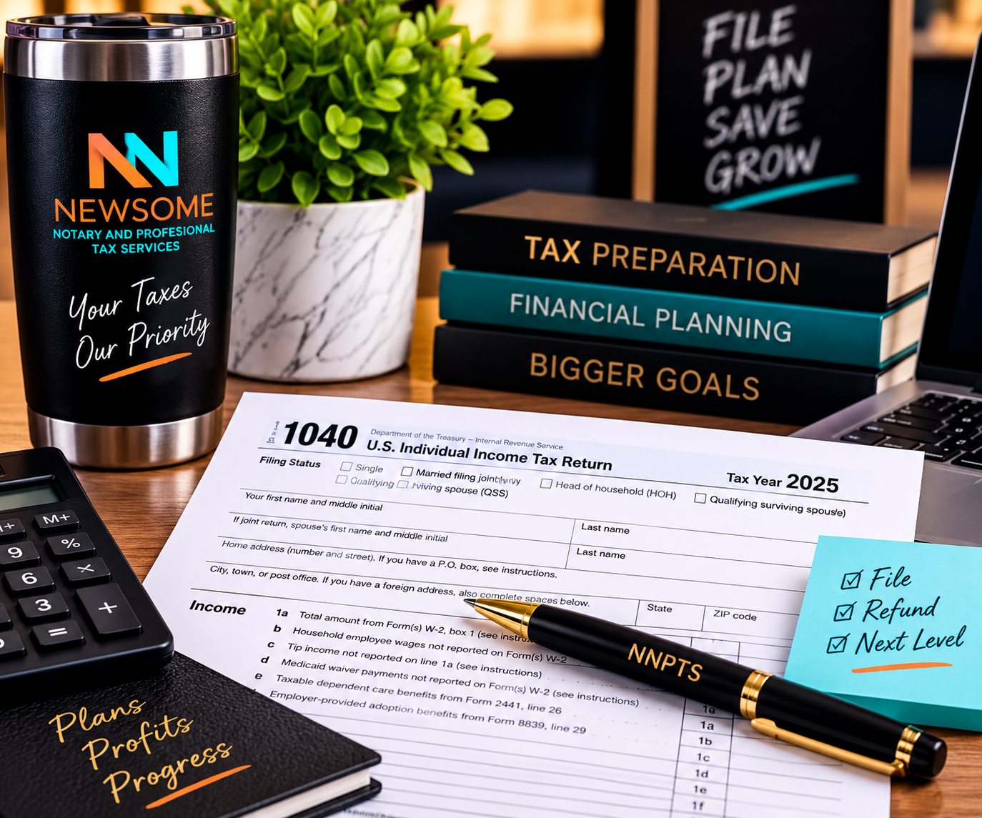 Individual tax preparation